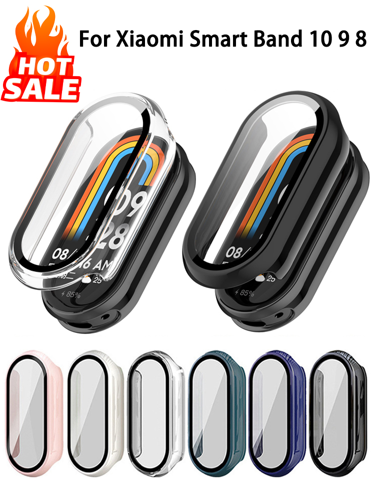 Watches Not Smartwatch - กระจกนิรภัย + PCสําหรับXiaomi Mi Band 10