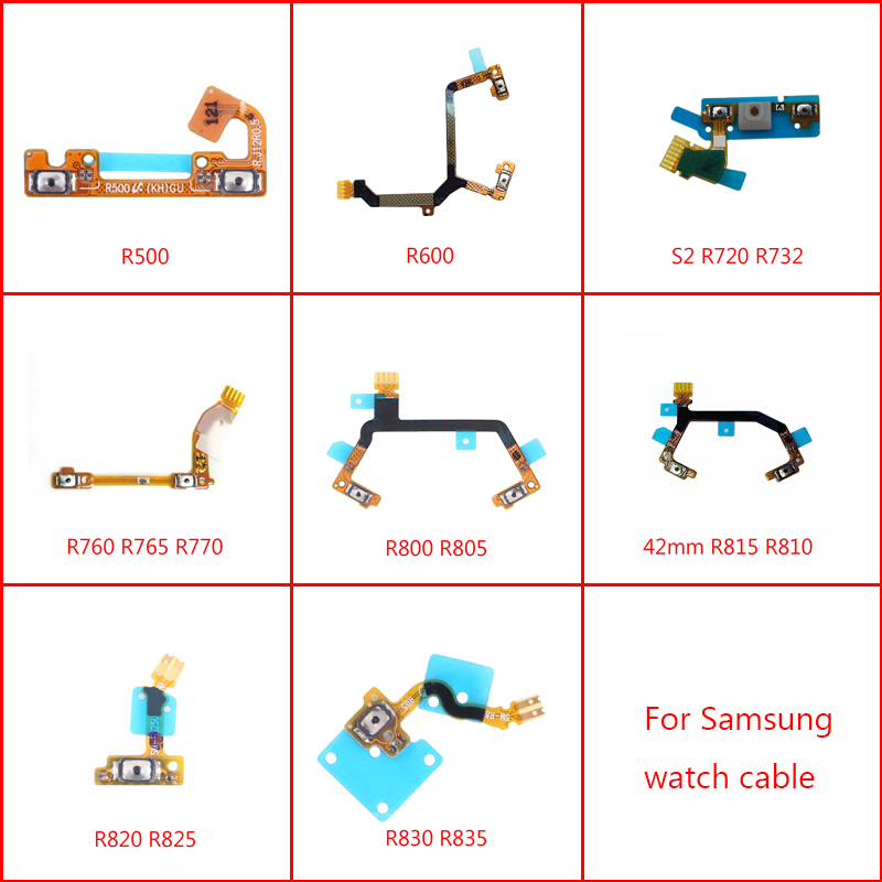 Watch R815 - ปุ่มกลับ Flex สายสำหรับ Samsung Galaxy นาฬิกา