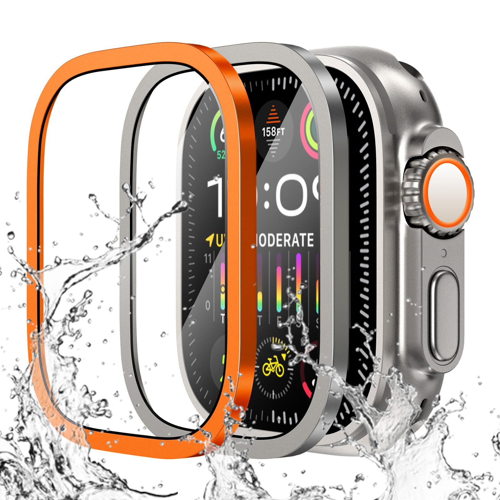 Smartwatch Watches Gift For Men - กระจกนิรภัยสําหรับ Apple Watch Ultra 49 มม.