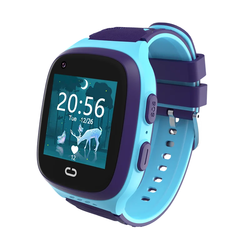 Smartwatch Watches For Kids - นาฬิกาสมาร์ทวอทช์เด็ก 4G พร้อมระบบ SOS กันน้ำ รองรับ
