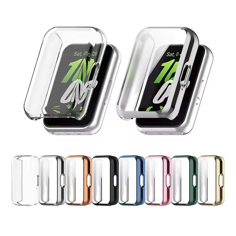 Watches Not Smartwatch - เคสสำหรับ Samsung Galaxy Fit 3เคสอุปกรณ์ป้องกันหน้าจอสมาร์ทวอทช์กันกระแทก TPU