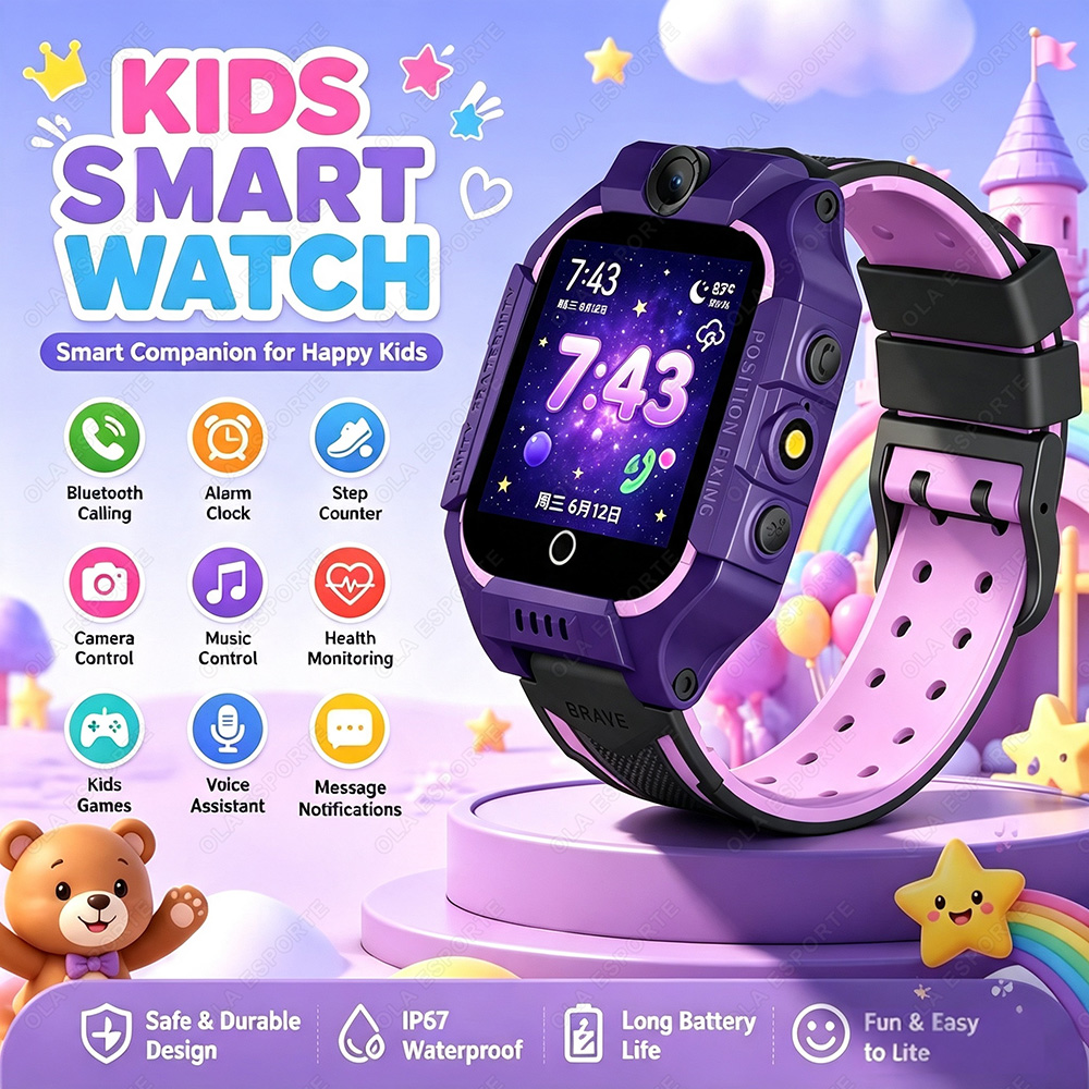 Smartwatch Watches For Kid Boy - 2027 นาฬิกาอัจฉริยะสำหรับเด็ก 2G รุ่นใหม่ รองรับซิมการ์ด โทรออกได้