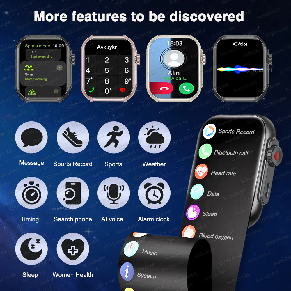 สําหรับ IOS นาฬิกา Ultra 2 SE  - Smartwatch Watches Brands For Women บทวิจารณ์และราคา