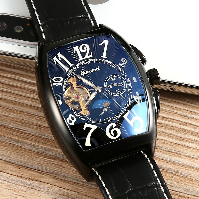 นาฬิกาข้อมือผู้ชาย ระบบอัตโนมั - Cartier Watch Tank บทวิจารณ์และราคา