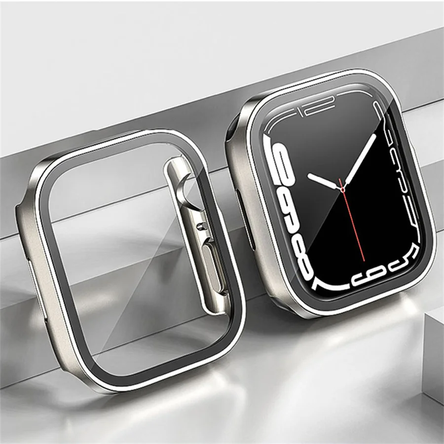 แก้ว + ฝาครอบสําหรับ Apple Wat - Watches Not Smartwatch บทวิจารณ์และราคา