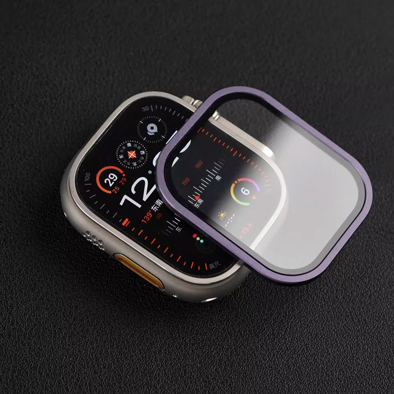 กระจกนิรภัยสําหรับ Apple Watch - Smartwatch Watches Gift For Men บทวิจารณ์และราคา