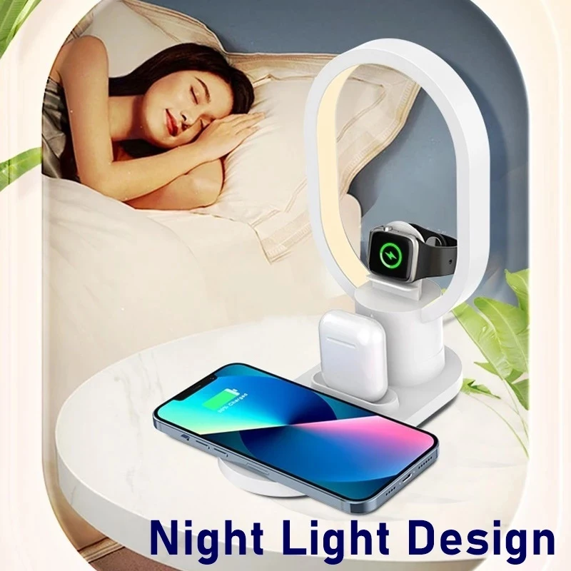4in1 Night Light Wireless Char - Watch Watch Xs บทวิจารณ์และราคา