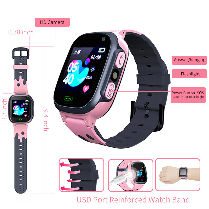 เด็กดูสมาร์ทนาฬิกาอัจฉริยะกันน - Smartwatch Watches For Kid Boy บทวิจารณ์และราคา