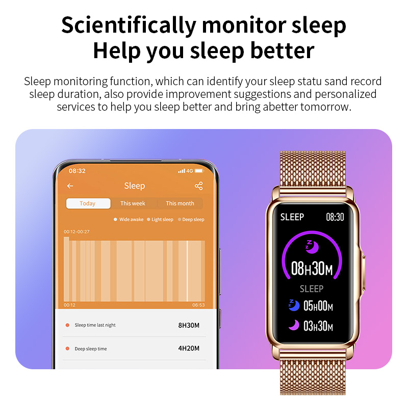 Lige นาฬิกากันน้ำสำหรับกีฬาตรว - Smartwatch Watches Brands For Women บทวิจารณ์และราคา