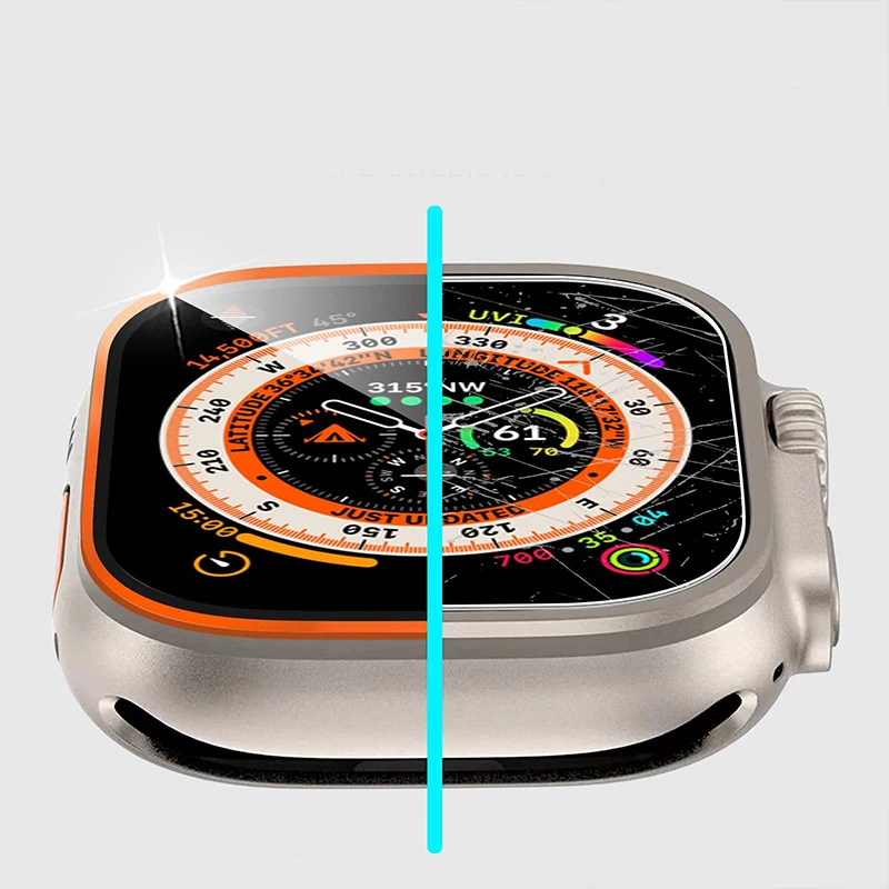 กระจกนิรภัยสำหรับนาฬิกา Apple  - Smartwatch Watches Gift For Men บทวิจารณ์และราคา