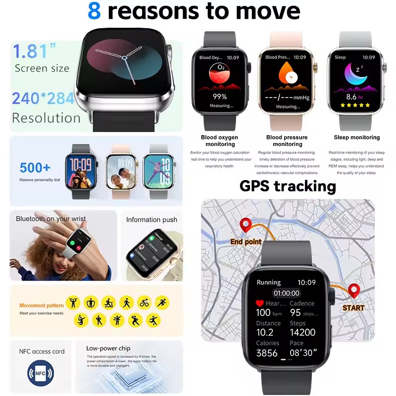 สมาร์ทวอทช์ รับสายโทรศัพท์ ติด - Smartwatch Watches Brands For Women บทวิจารณ์และราคา