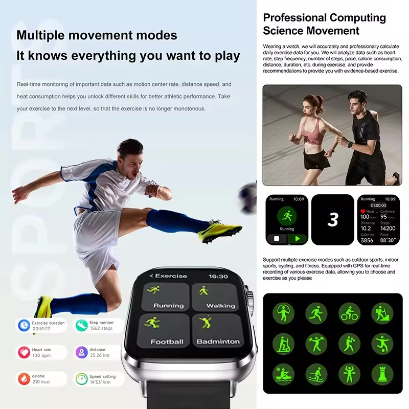 สมาร์ทวอทช์ รับสายโทรศัพท์ ติด - Smartwatch Watches Brands For Women บทวิจารณ์และราคา