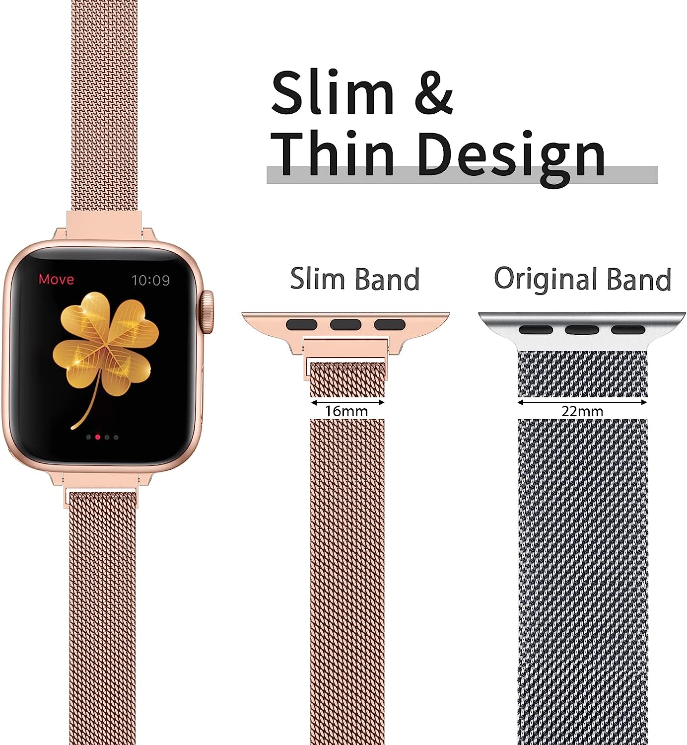 สายนาฬิกาแบบสลิมมิลานีส สำหรับ - Smartwatch Slim Watches For Men บทวิจารณ์และราคา