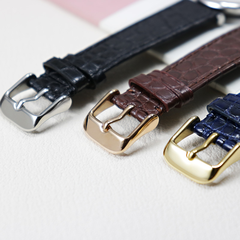 จระเข้บางสายหนังแท้สําหรับ Lon - Cartier Watch Tank บทวิจารณ์และราคา