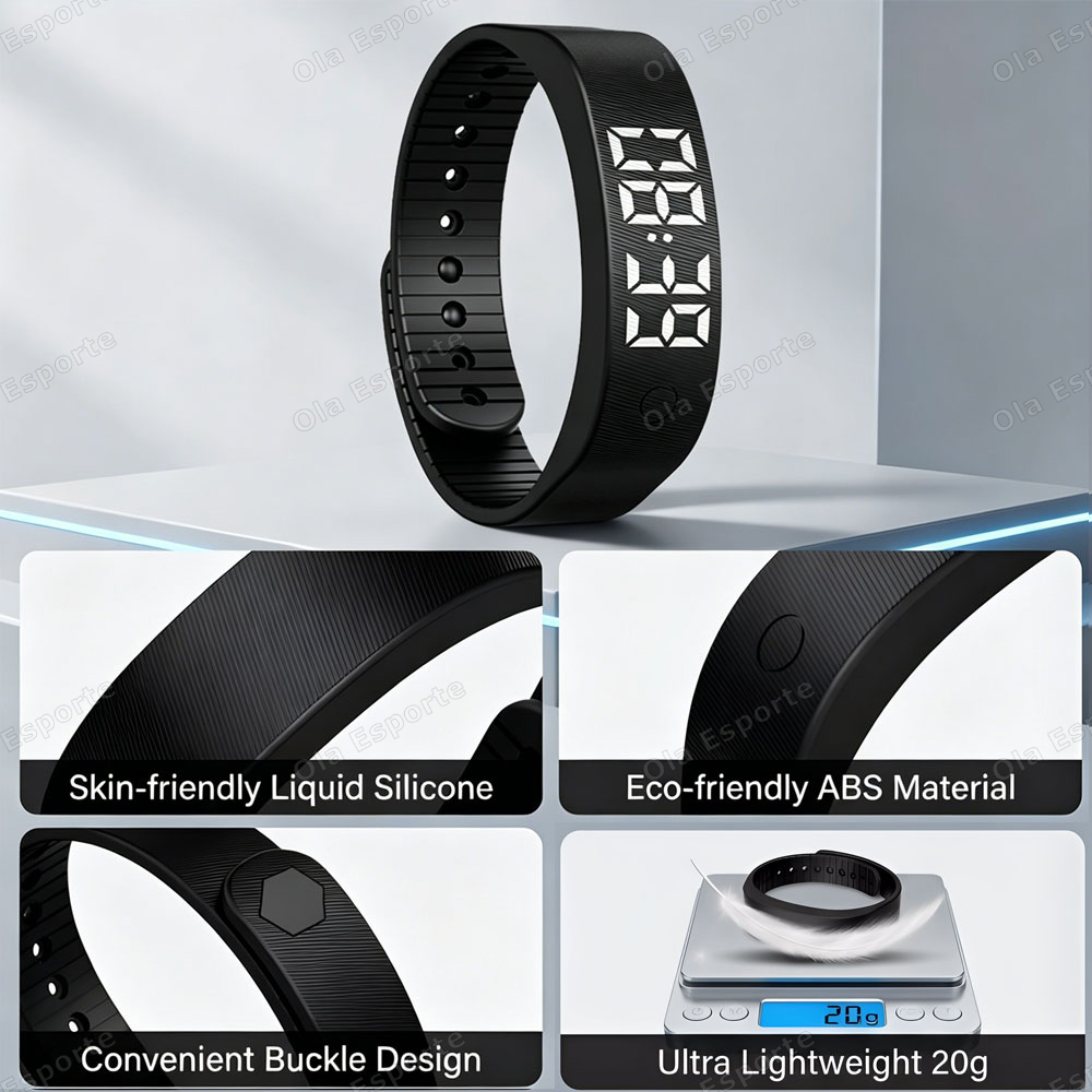 นาฬิกาปลุกแบบสั่น สำหรับผู้ที่ - Smartwatch Square Watches For Men บทวิจารณ์และราคา