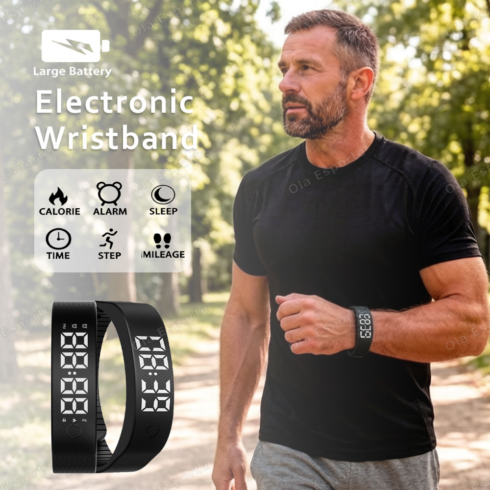 นาฬิกาปลุกแบบสั่น สำหรับผู้ที่ - Smartwatch Square Watches For Men บทวิจารณ์และราคา