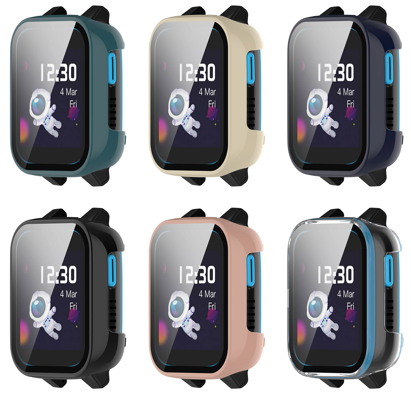 ฟิล์มติดเครื่องป้องกันหน้าจอแบ - Smartwatch Watches For Kids บทวิจารณ์และราคา