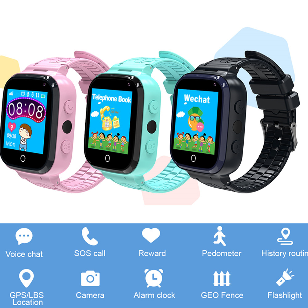 นาฬิกาสมาร์ทวอทช์สำหรับเด็ก ระ - Smartwatch Watches Birthday Gift For Boys With Gps บทวิจารณ์และราคา