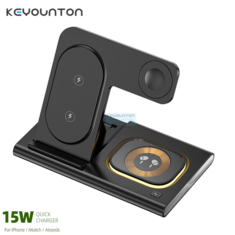แท่นชาร์จไร้สาย 3 in 1 สำหรับ  - Watch Watch Xs บทวิจารณ์และราคา