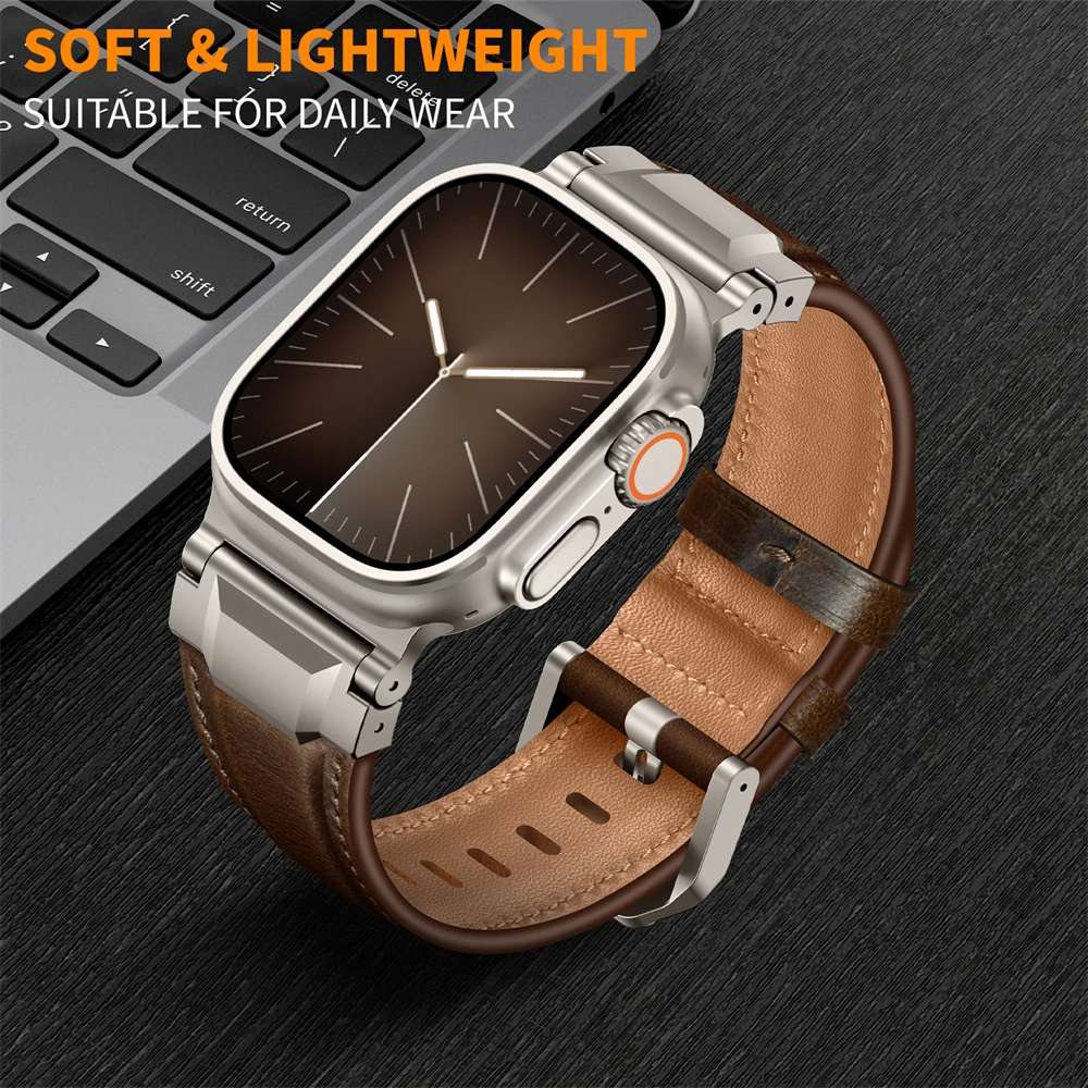 สายหนังดีไซน์คลาสสิคแบบเกราะสำ - Smartwatch Slim Watches For Men บทวิจารณ์และราคา