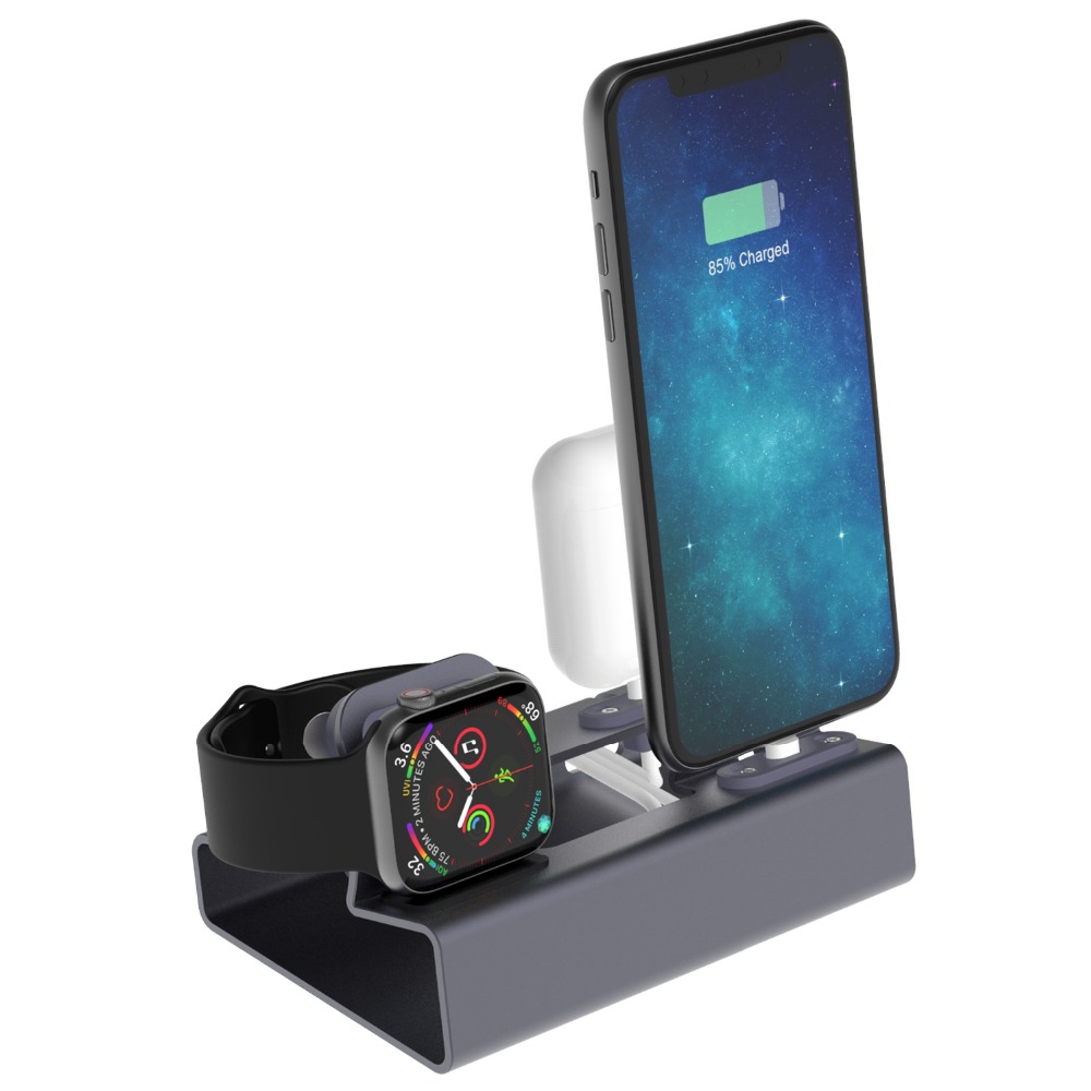 แท่นชาร์จขาตั้งสําหรับ AirPods - Watch Watch Xs บทวิจารณ์และราคา