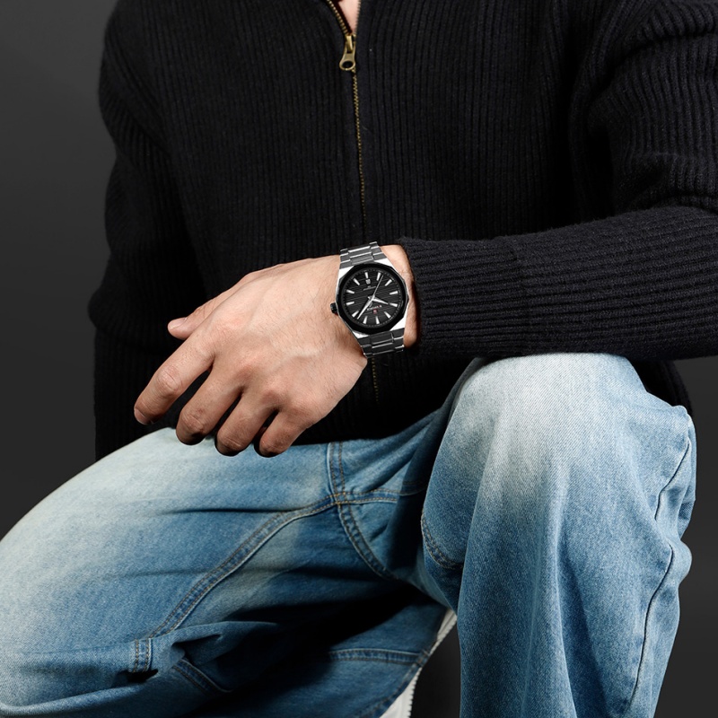 NAVIFORCE นาฬิกาสปอร์ตทหารสำหร - Smartwatch Casual Watches For Men บทวิจารณ์และราคา