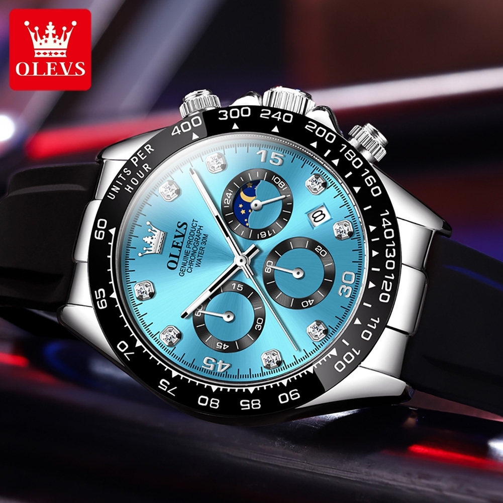 นาฬิกาข้อมือผู้ชาย OLEVS 2875  - Smartwatch Casual Watches For Men บทวิจารณ์และราคา