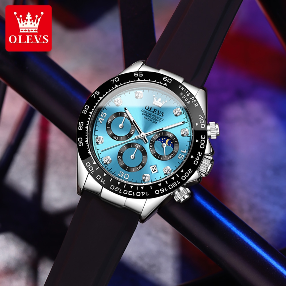 นาฬิกาข้อมือผู้ชาย OLEVS 2875  - Smartwatch Casual Watches For Men บทวิจารณ์และราคา