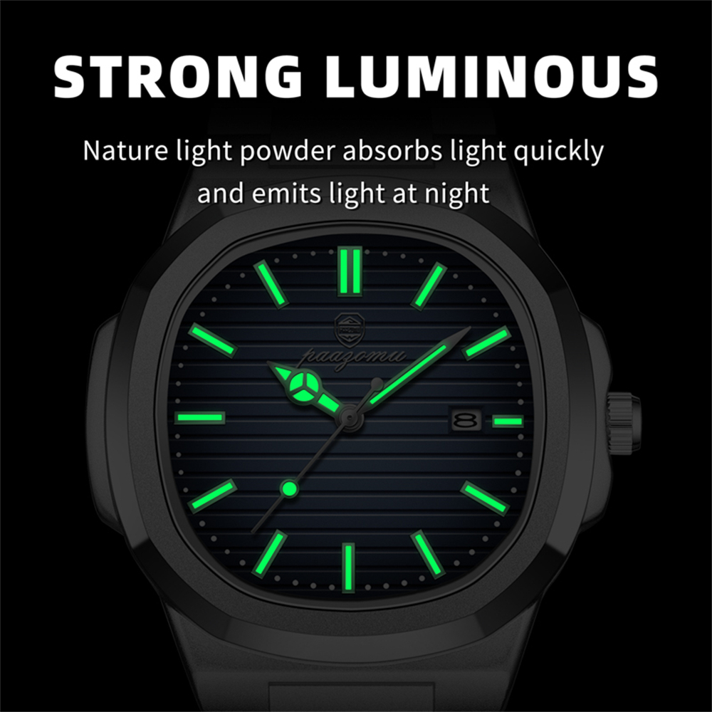 PAAZOMU ธุรกิจผู้ชายนาฬิกาสแคว - Smartwatch Casual Watches For Men บทวิจารณ์และราคา