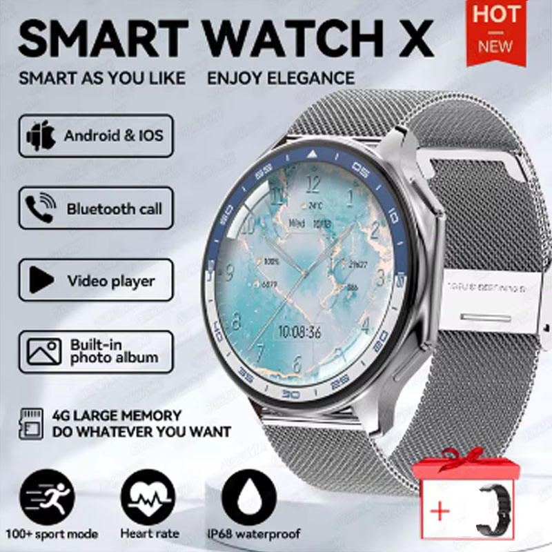 นาฬิกาข้อมืออัจฉริยะหน้าจอใหญ่ - Watch Watch Xs บทวิจารณ์และราคา